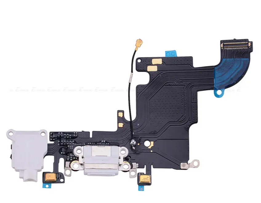 Ban đầu Sạc Mới Sạc Cổng USB Kết Nối Dock Cho iPhone 5 5C 5S 6 6S Cộng Với 6 cộng với headphone Audio Jack Flex Cable