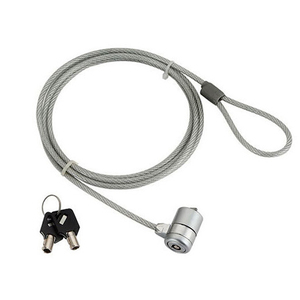 Tablet Security Notebook Logotipo personalizado aleación de zinc computadora Cable con llave Antirrobo Laptop Cable Lock - Product Image 1
