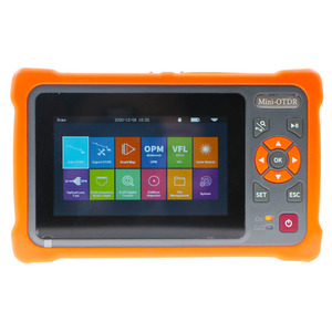 Mini OTDR 12-in-1 NK4000 Active Fiber Live <strong>Test</strong> Fiber Optical Time <strong>Domain</strong> Reflector with VFL OPM Breakpoint <strong>Test</strong> Fiber Tester - Product Image 1