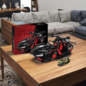 Black Warrior <strong>Apollo</strong> 2.4G Remote Control Car STEAM Programming Path Mode Gyroscope Puzzle Four Channels Plastic Model <strong>Toy</strong>