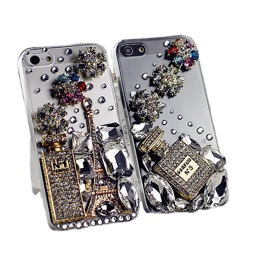 2014 novos Produtos para iPhone 5 5S bling Back Covers