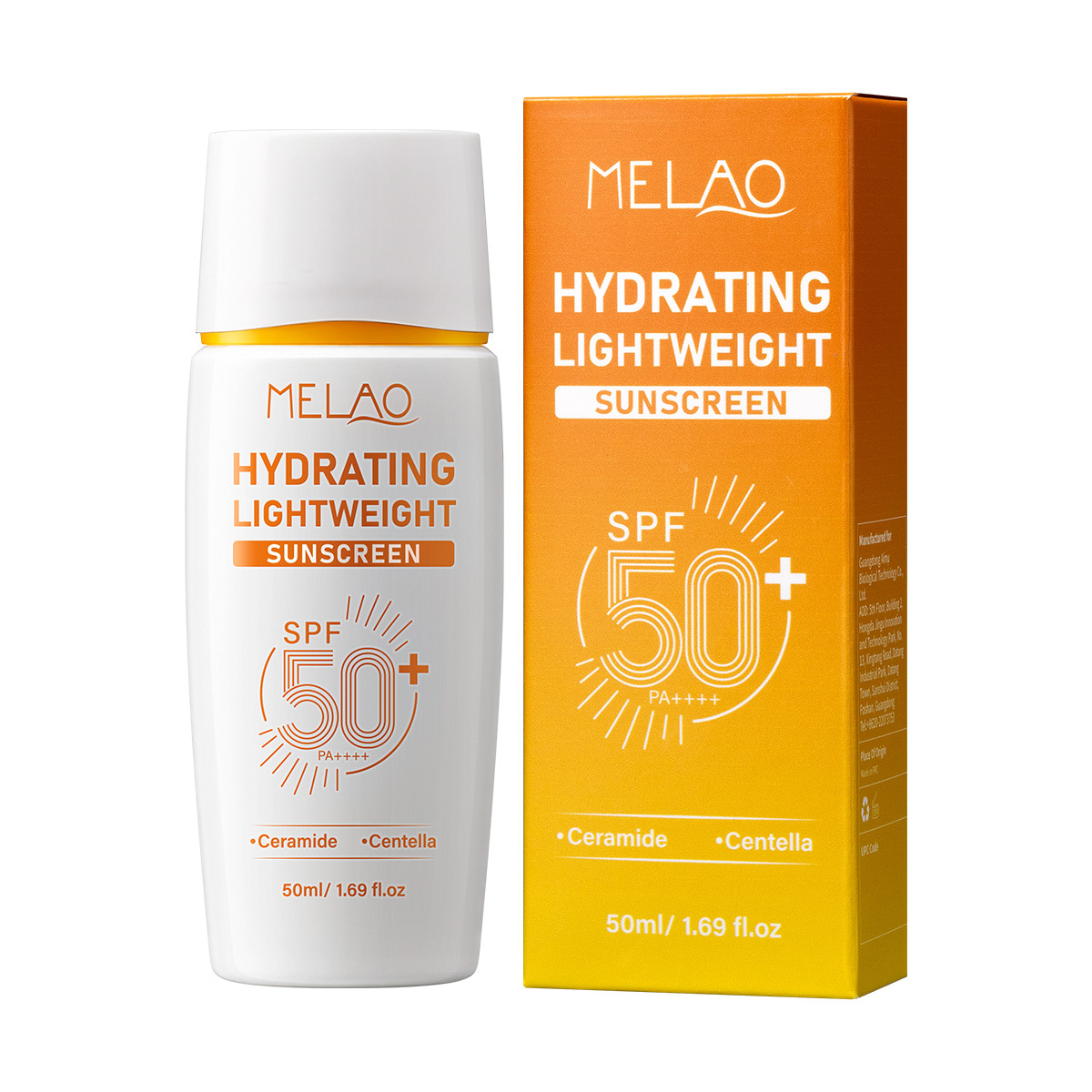 Crema solare idratante e leggera