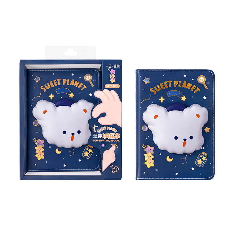 MT6183 Sweet Planet Mini LIBRO DE DESCOMPRESIÓN-Little Bear