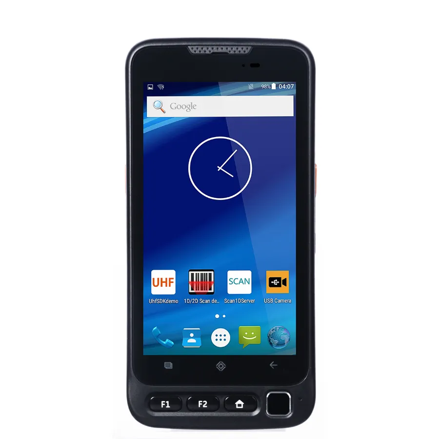 Ex 5inch Android 12 dữ liệu Collector NFC GMS GPS 2D Scanner IP67 công nghiệp bền điện thoại di động không thấm nước gồ ghề máy tính di động