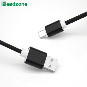 定制标志1m铝合金镀金USB 2.0微型b线智能数据高效数据传输制造USB - Product Image 3