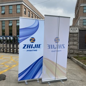 Custom <strong>Pop</strong> <strong>up</strong> Standing Scrolling Portable Retractable Roll <strong>up</strong> Banner Stand <strong>Display</strong> for Promotion Promotion Exhibition - Product Image 6
