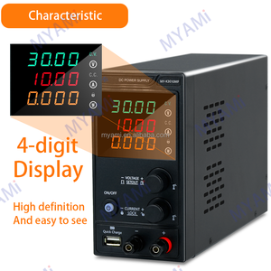 Fuente de alimentación de laboratorio MYAMi AC110/220V 30V10A 300W salida única 5A corriente ajustable LED banco de alimentación conmutada 15V voltaje de salida - Product Image 4