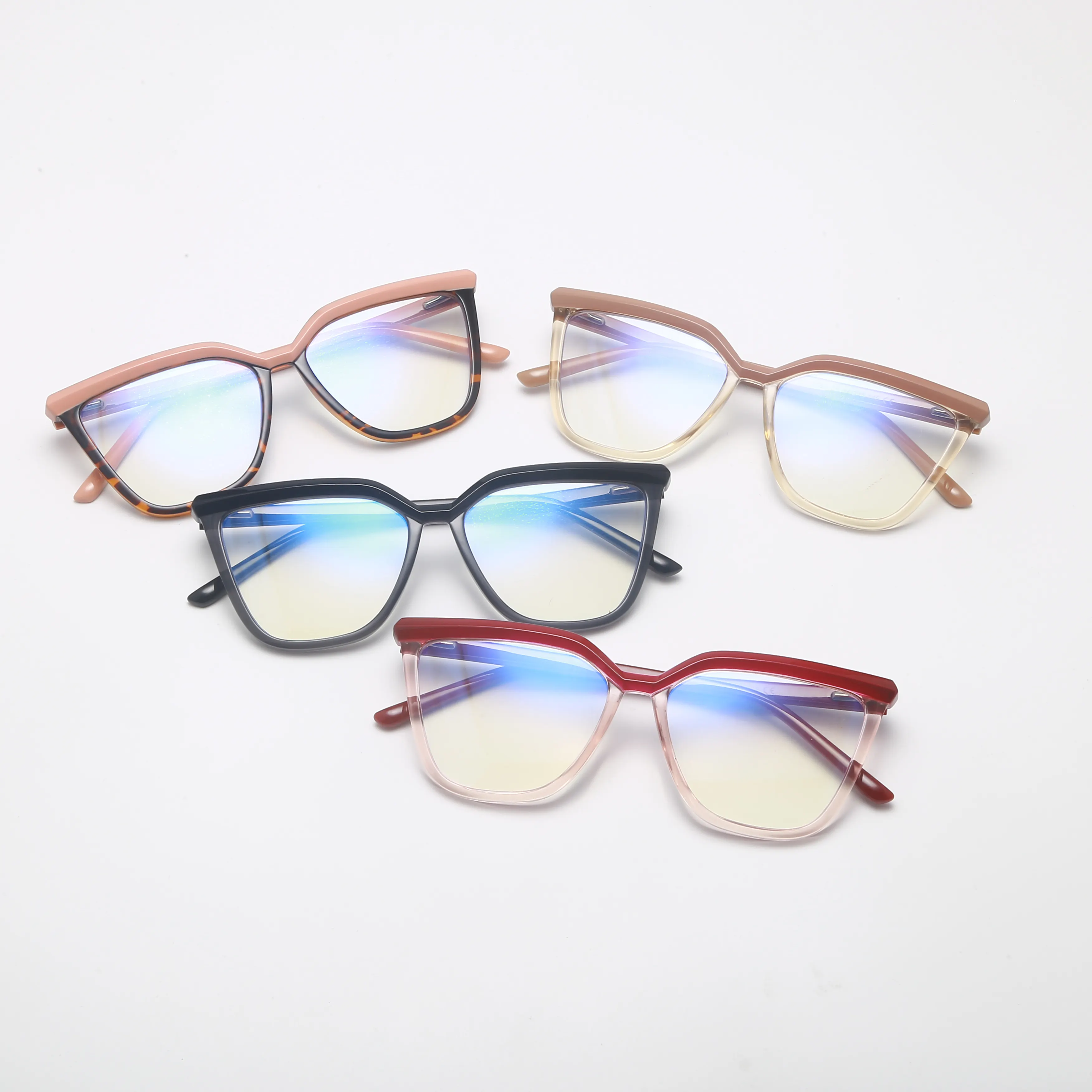 factory price acetate /plate super fashionable unisex optical frames