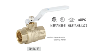 OEM/ODM بيع بالجملة منتجات السباكة المعتمدة من النحاس الخالي من الرصاص منفذ كامل صمام كرة ملولب للإناث - Product Image 2