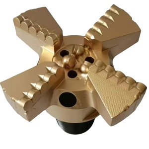 钻孔岩石烧结基体四翼增强凹进钻头PDC钻孔金刚石钻头 - Product Image 2