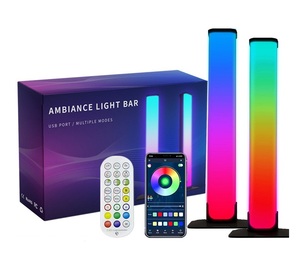 ไฟ LED ติดบาร์สำหรับเล่นเกมไฟ RGB ควบคุมจากระยะไกลสำหรับทีวีไฟส่องสว่างโดยรอบตกแต่งห้องเล่นเกม - Product Image 5