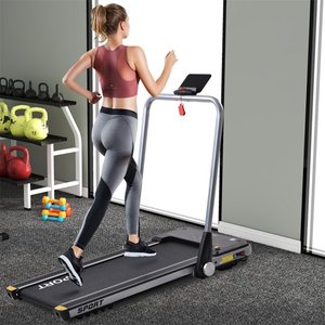 Macchina da corsa all'ingrosso Lijiujia 1.0HP motore a corrente continua attrezzatura per il Fitness da interno telecomando tapis roulant a piedi