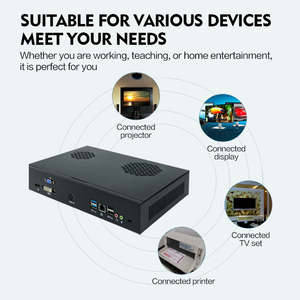 Sharer dp Small H610 H510 H470 D100 Bare bones Nettop PC Core I3 I5 I7 Tragbarer Mikro computer Mini-Desktop-PC Mini-Computer Intel - Product Image 5