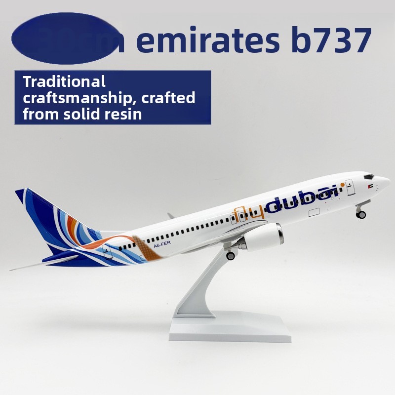 30 cm compagnies aériennes de dubaï b737
