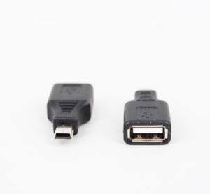 Araç ses MP3 tablet Mini USB T şekilli 5P erkek usb 2.0 kadın OTG adaptör veri kablosu dönüşüm fiş dönüştürücü adaptörü - Product Image 1