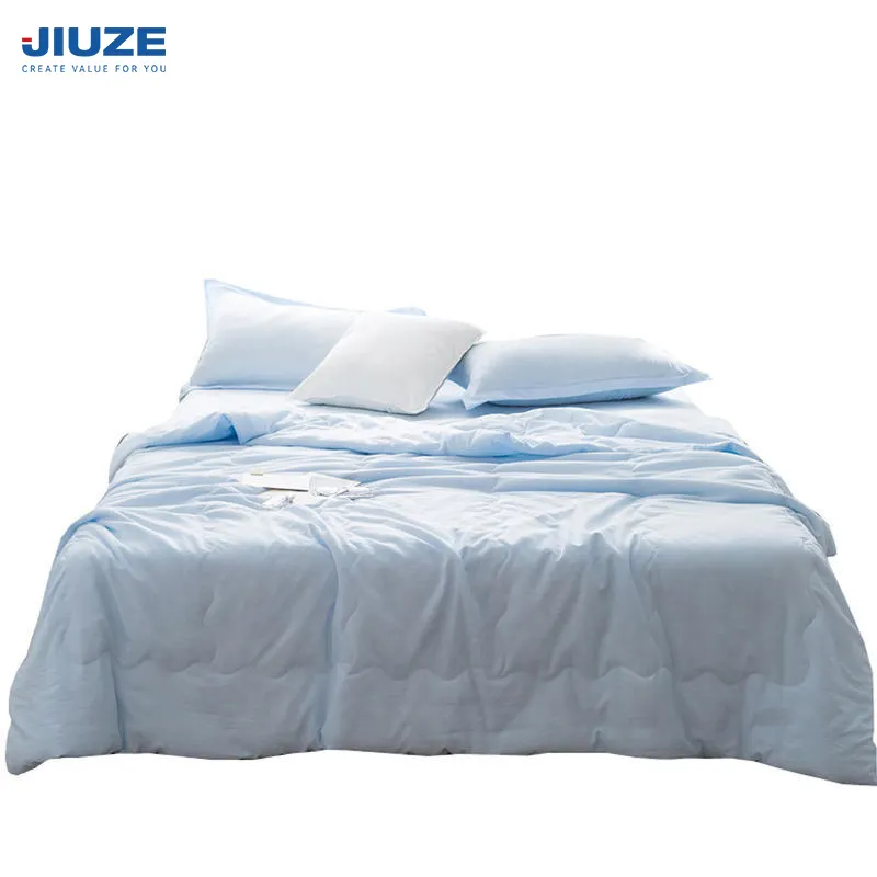 Летнее одеяло из мытого хлопка, летнее охлаждающее одеяло, 1,5 м, одиночное и двойное одеяло с кондиционированием воздуха, постельное белье