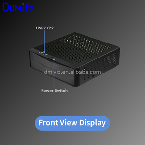 K13 Factory's Slim CFF Industrial Computer HTPC Desktop <strong>Case</strong> Vertical Mini ITX <strong>PC</strong> <strong>Case</strong> with Metal Chassis Small <strong>Case</strong> - Product Image 3