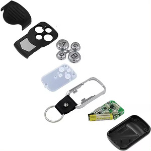 RF 433 MHz Universal-Garagentor-Code Duplikator 4CH wasserdichte Fernbedienung drahtlose Tordurchöffner-Lernen fester Code - Product Image 5