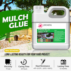Mulch Glue Water-based <strong>Adhesive</strong> and Pea Gravel Stabilizer Lasts <strong>up</strong> to 2 Years Fast-Dry Strong Mulch Glue for Landscapes - Product Image 2