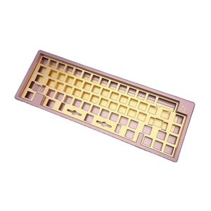 OEM <strong>Custom</strong> <strong>Keyboard</strong> case <strong>Keyboard</strong> Keycaps Aluminum Cnc Mechanical Gaming <strong>Keyboard</strong> Cnc Prototype Parts - Product Image 2