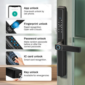 Tediton tecnologia a basso prezzo bullone gancio di blocco upvc finestra in alluminio vetro finestra porta smart lucchetto wireless per cancello scorrevole - Product Image 2