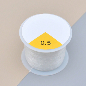厂家价格0.5-1.0毫米弹力绳串水晶弹性串珠串珠宝制作项链手链 - Product Image 2