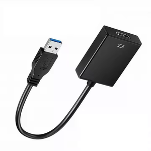 USB3.0/2.0至HDMI1080P视频音频转换器USB视频适配器，带音频-视频同步传输USB a至高清适配器