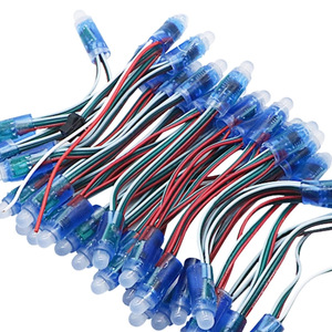 Colorful Waterproof Festival 5V Strip Lamp <strong>Programmable</strong> Diffused Digital Automatical WS2811 IC <strong>Led</strong> 12mm RGB Pixel Light <strong>String</strong> - Product Image 5