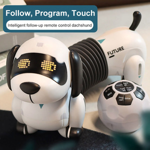 Smart Pet Realistic Robot Haustier Welpen roboter Doy Touch Sensor Programmier spielzeug Fern gesteuerter RC Stunt Robot Dog für Kinder - Product Image 6
