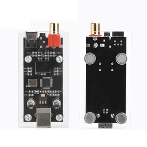 Áudio Fonte Decodificador Digital Sound Card Áudio Decodificação Módulo SPDIF para Fibra Óptica Coaxial Código Original Conversão Saída