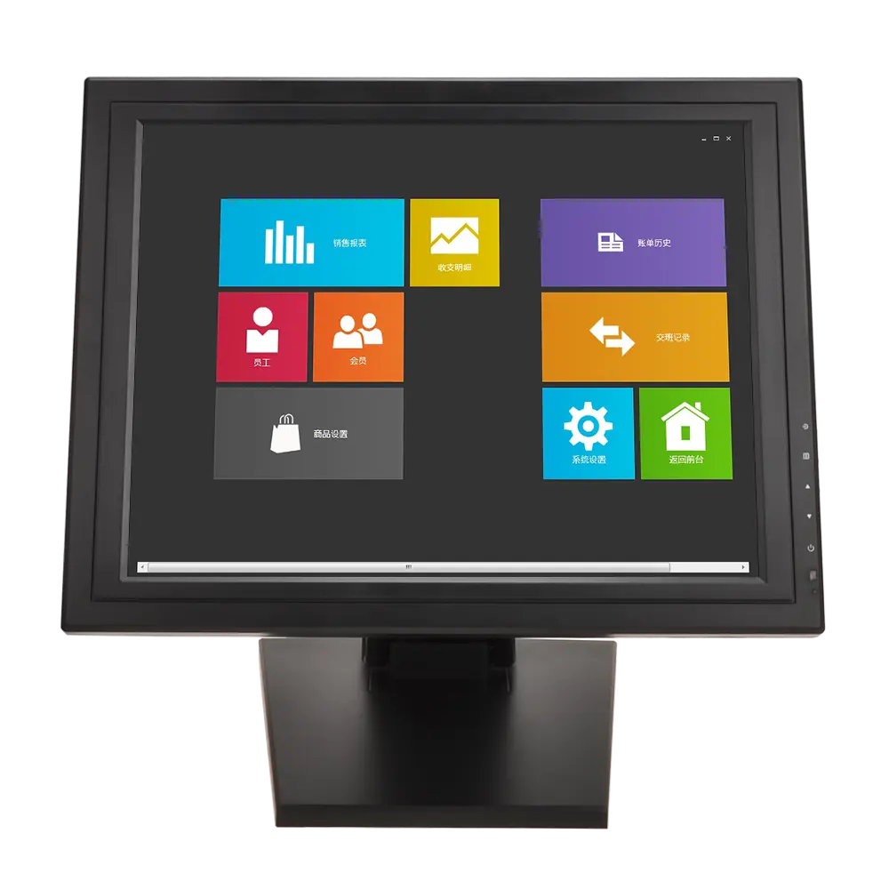 17-Zoll-TFT-LCD-Desktop-Touchscreen-Monitor Quadrat 17-Zoll-LED-USB-Touchscreen-Monitor