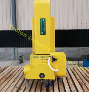 Stone Machinery E-5 Axis Cement Base Laser Alignment Bridge Saw Stone Cutting Machine