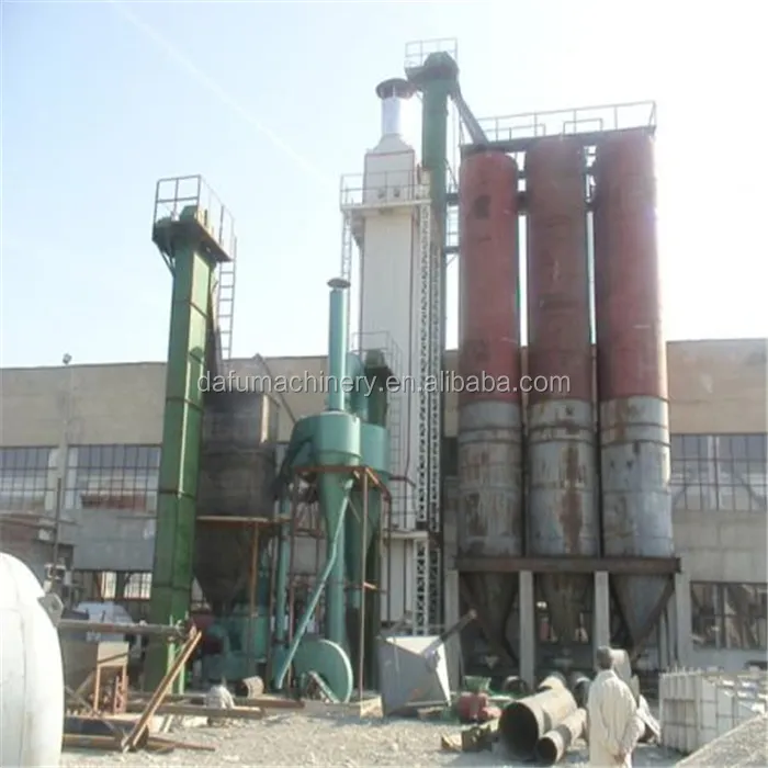 Machines de concassage et de séchage de poudre de gypse/équipement de production de poudre de plâtre