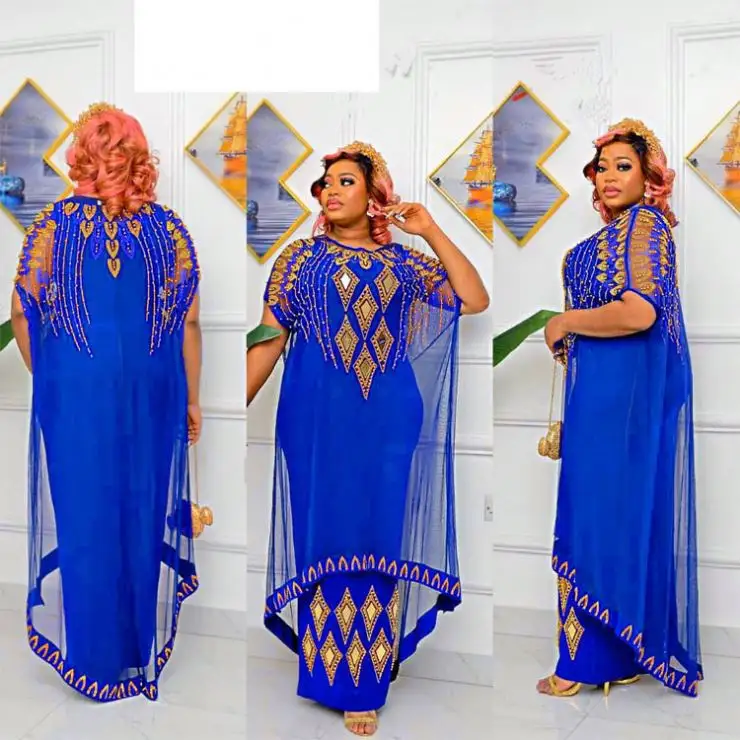 جديد ملابس النساء الباتيك الافريقية طباعة فستان سهرة مقاس كبير أرواب السيدات البدينات الملابس التقليدية الافريقية