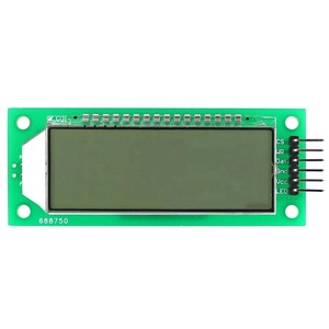 Taidacent 2,4 Zoll 6-stelliges 7-Segment-LCD-Display HT1621 LCD-Anzeige modul Serielles SPI White Black light 7-Segment-LCD-Display