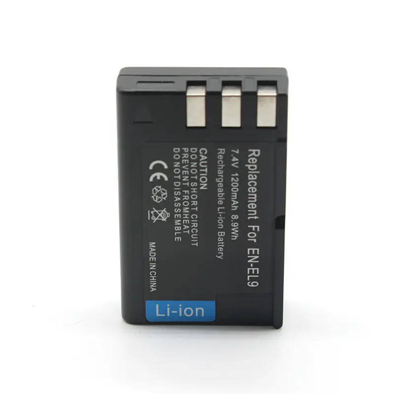 D40 D40X D60 D3000 D5000 EN-EL9 EN-EL9a EN-EL9e Battery Pack for Nikon DSLR Cameras