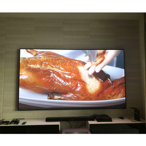 Pantalla de proyector de marco fijo para cine en casa, 100, 120, 150 pulgadas, 4K, HD, ALR, largo, corto - Product Image 6