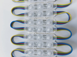 Полноцветный пиксельный светодиодный модуль 5050 RGB 3, комплект светодиодного модуля rgb, модуль контроллера для рекламы, световой короб, светодиодная подсветка