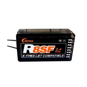 8-Kanal-Corona-R8SF-Empfänger mit 4PKS-Sender T10J T14SG T18SZ Fu/taba Metall-und Kunststoff material - Product Image 2