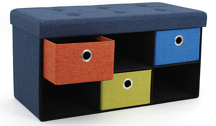 new Storage Ottoman with drawers storage ottoman hot long bench with drawers