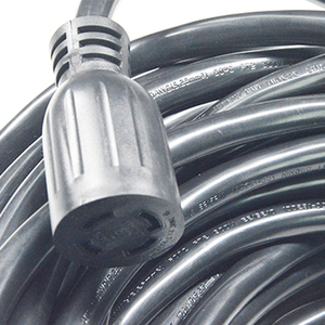 CUL 50ft 30 Amp 4 prong jeneratör uzatma kablosu, 10 ölçer SJTW L14-30P to 14-30R jeneratör güç kabloları 7,500W - Product Image 4