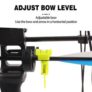 SPG Archery Compound Bow <strong>String</strong> Tuning Level Combination Set Plastic <strong>D</strong> <strong>Loop</strong> Rope Carbon Arrow Rest Adjustable Accessories - Product Image 4