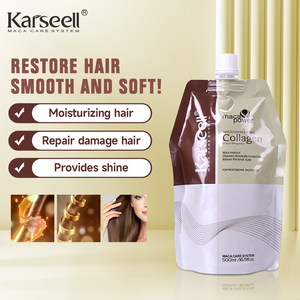 Karseell en iyi marka Private Label doğal % Keratin tedavisi kuru hasarlı saç tedavisi için koruyun