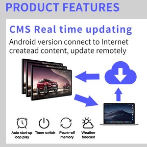 Reproductor multimedia con pantalla Lcd de 32 pulgadas, máquina de señalización Digital con montaje en pared para Android - Product Image 6
