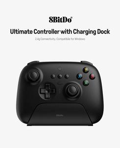 Controlador de juegos 8BitDo Ultimate Wireless 2,4G con base de carga adaptador de 2,4g para PC Windows 10 11 Steam Android Raspberry Pi - Product Image 5