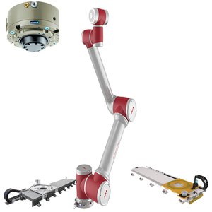 Sconti esclusivi Cobot Robot con pinza SCHUNK e pinza OnRobot per la fabbrica di carico CNC e scarico Stacking movimentazione