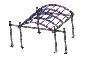 Concert Event Curved Roof <strong>Truss</strong> - Product Image 6