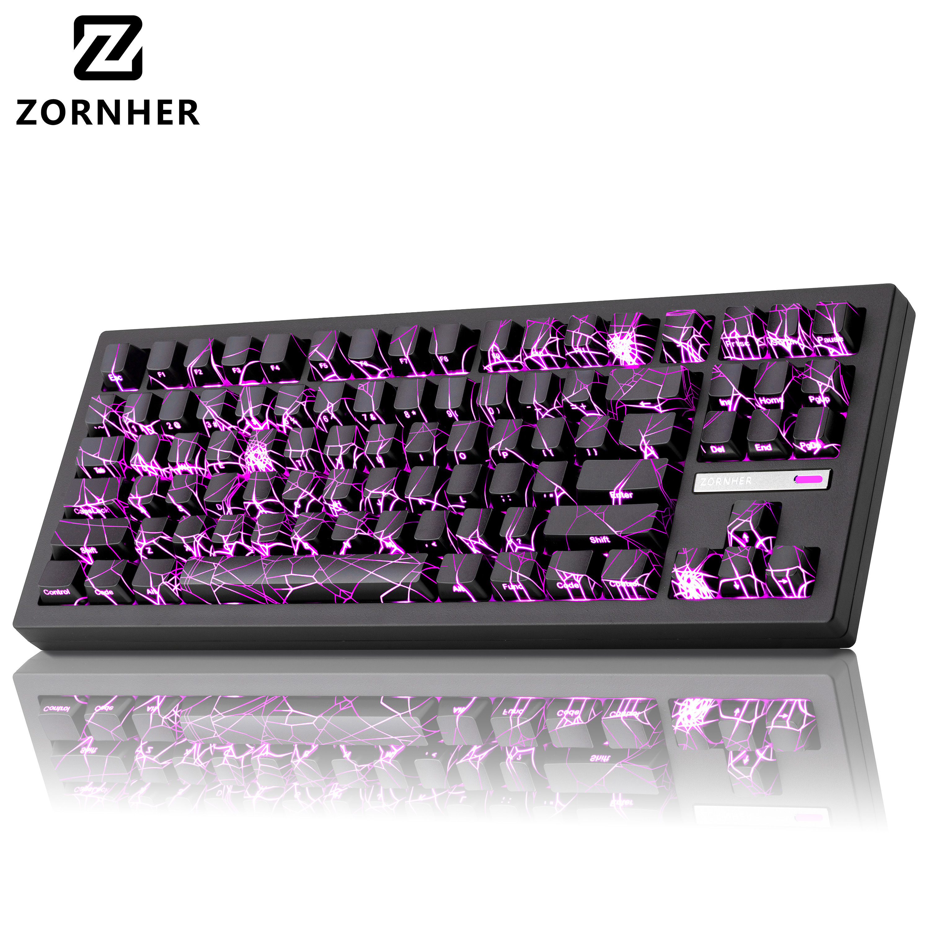 ZH870 Black Spider Web
