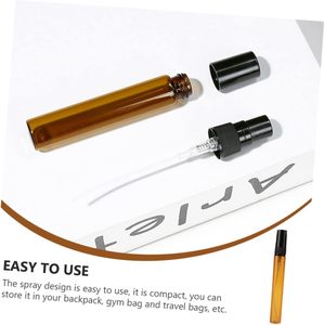 2 ML <strong>2.5</strong> ML 3 ML 5 ML 10 ML Amber/Clear Glass <strong>Perfume</strong> Bottle Empty Cosmetics Spray Bottle Sample Test Tube Thin Glass Vials - Product Image 4