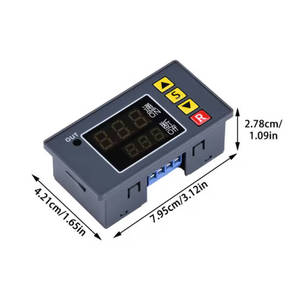Neuer programmier barer Zeit regler T3231 AC 110V 220V DC 12V Digitaler Zeit verzögerung relais Zyklus Timer Steuersc halter Aktiver Ausgang - Product Image 3